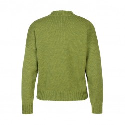 Strickmodell Marietta grün hinten