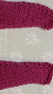 Rückseitig betont abnehmen