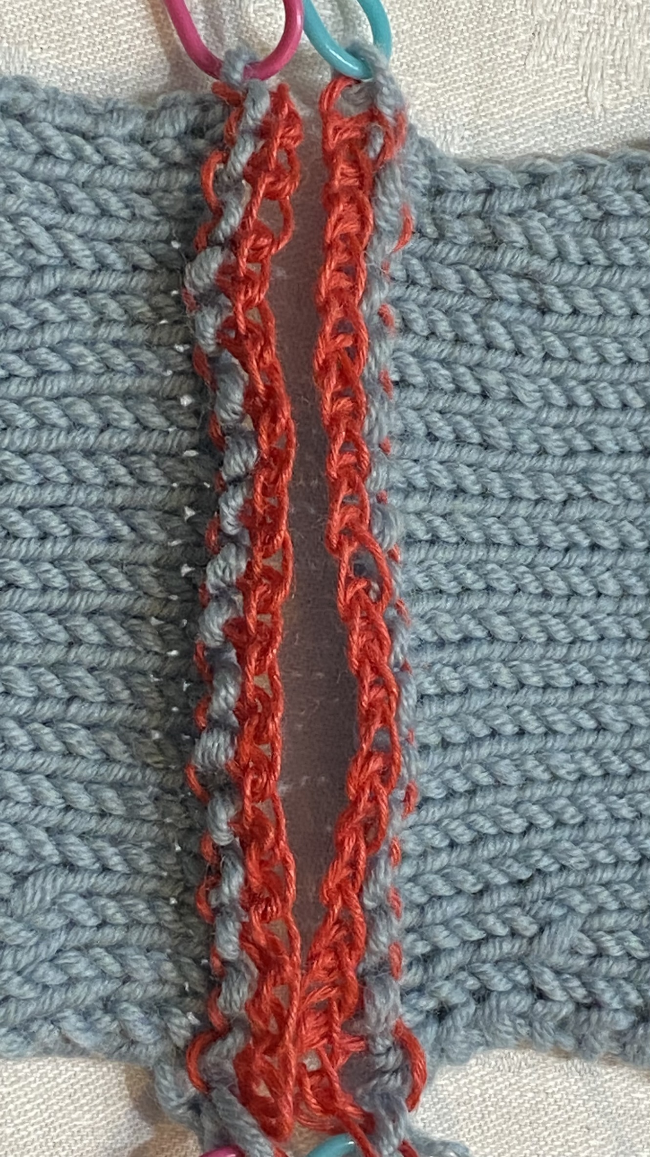 provisorisch abketten