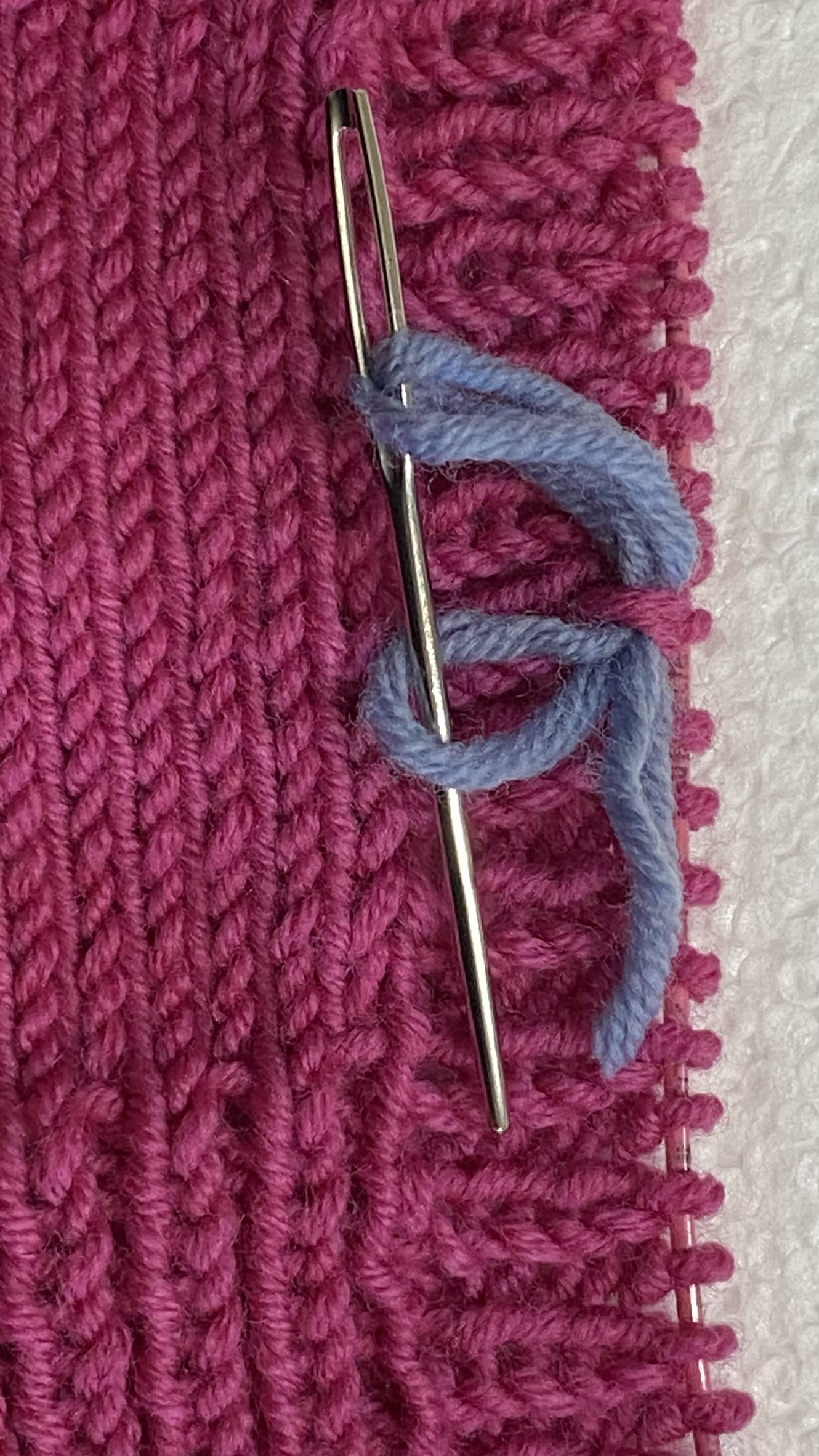 Knopf markieren Schenkel 2