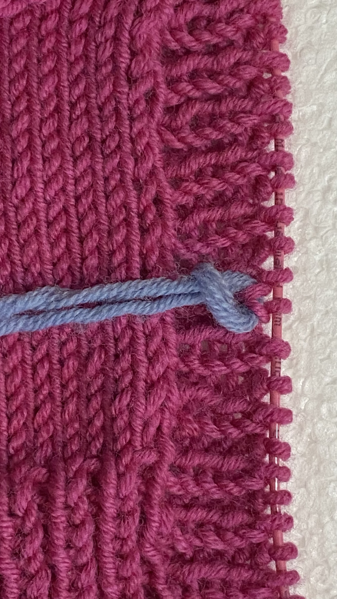 Knopf markieren Schenkel 3