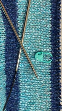 Mittelmasche markieren