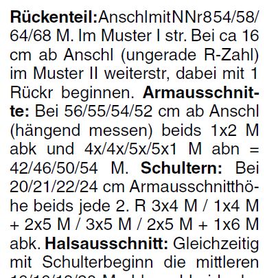 Anleitung konventionell