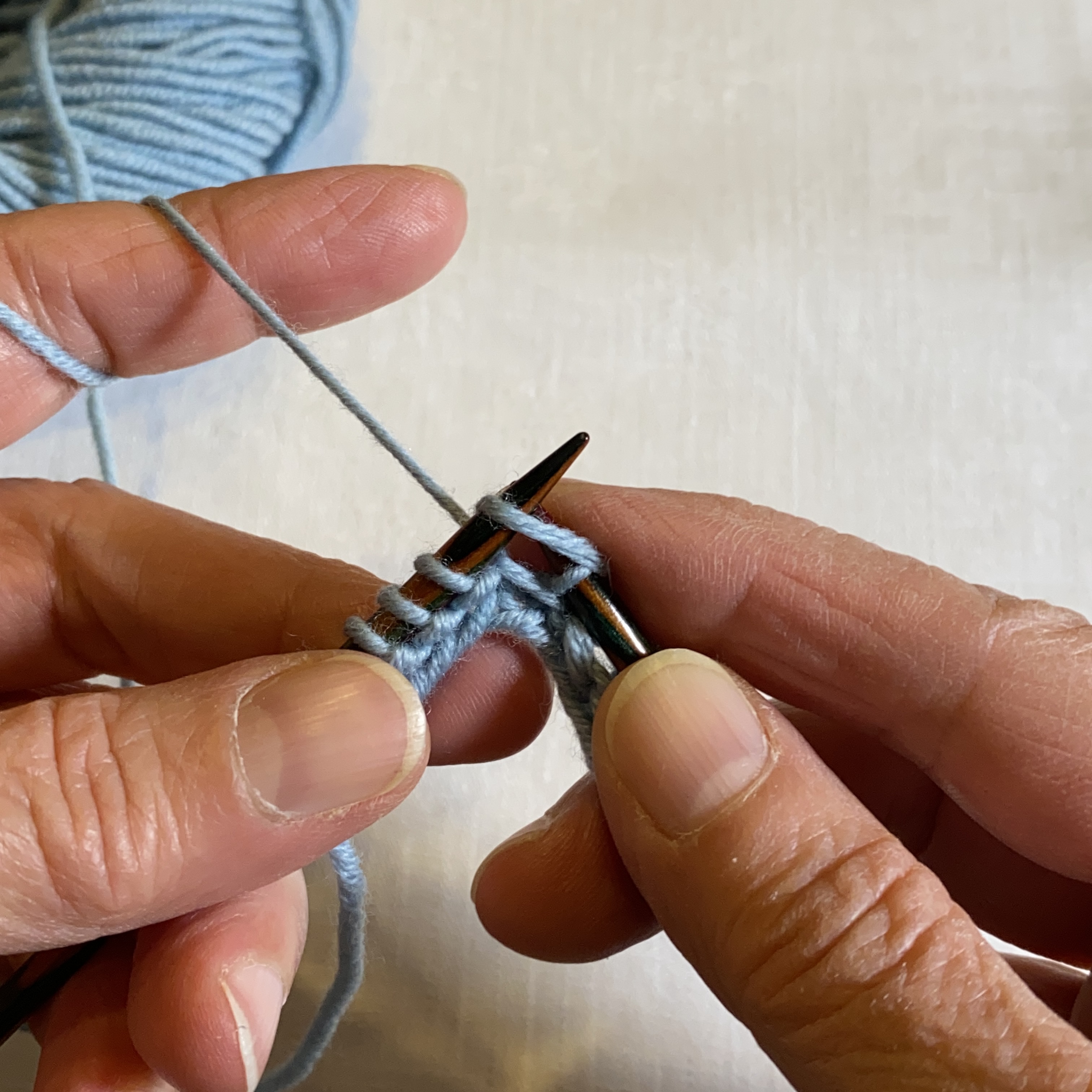 Maschenprobe stricken