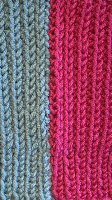 Perlrand genäht vorne