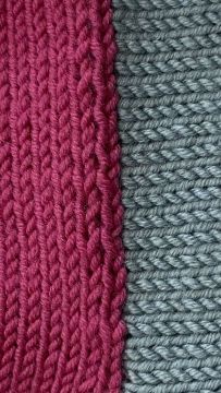 Abkettreihe auf Nahtrand vorne